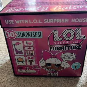 Set of 3 gently used LOL surprise furniture sets
